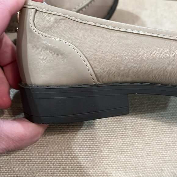 London Rag Taupe Sheboss Buckle Detail Loafers/NIB/6 - Picture 13 of 14